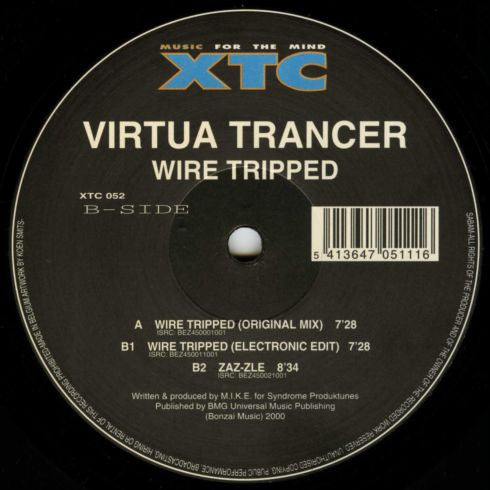 Virtua Trancer : Wire Tripped (12")