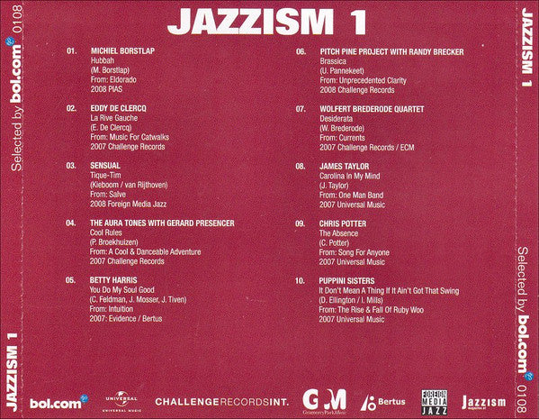 Various : Jazzism 1 (Selected By Bol.com) (CD, Comp, Promo)