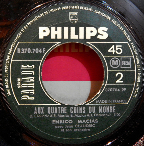 Enrico Macias : Dis-Moi Ce Qui Ne Vas Pas (7", Single)