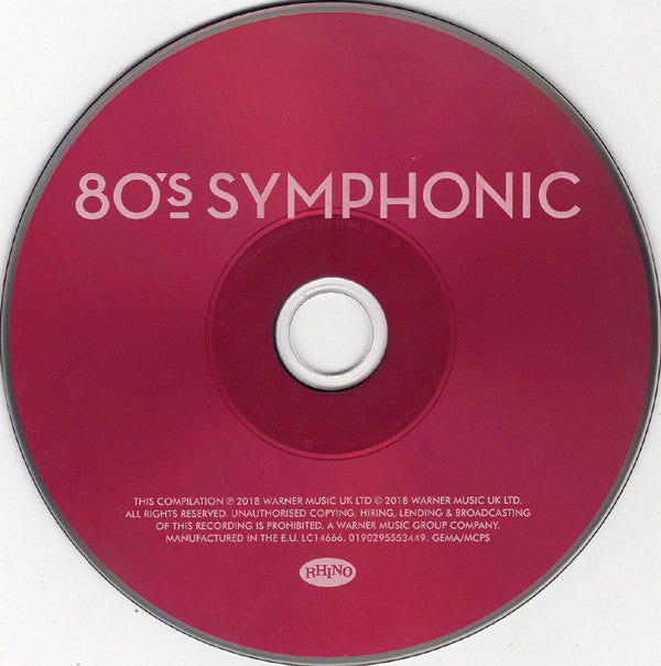 Various : 80's Symphonic (CD, Comp)