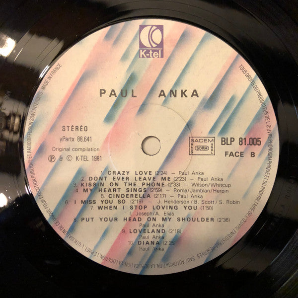 Paul Anka : Let's Dance To The Wolfman Jack Collection - Paul Anka (LP, Comp, Gat)