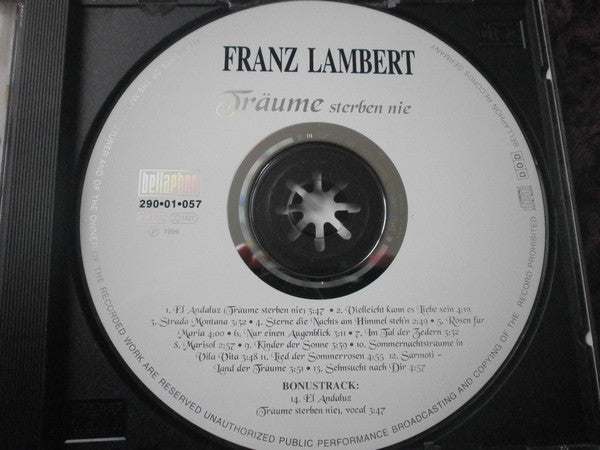 Franz Lambert : Träume Sterben Nie (CD, Album)