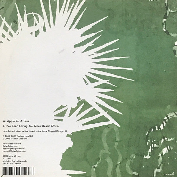 Volcano! : Apple Or A Gun (7", Single)