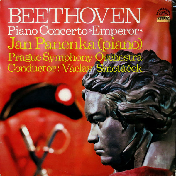Ludwig van Beethoven, Jan Panenka, The Prague Symphony Orchestra, Václav Smetáček : Piano Concerto »Emperor« (LP, RP, Blu)