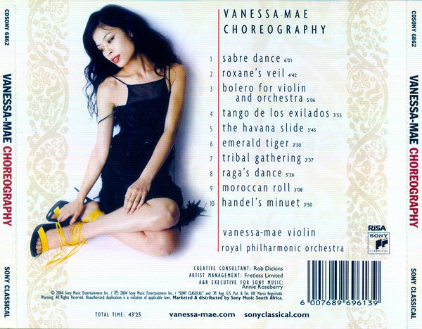 Vanessa-Mae : Choreography (CD, Album)
