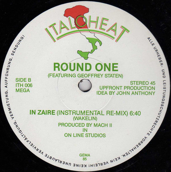 Round One (2) : In Zaire (Remix) (12")
