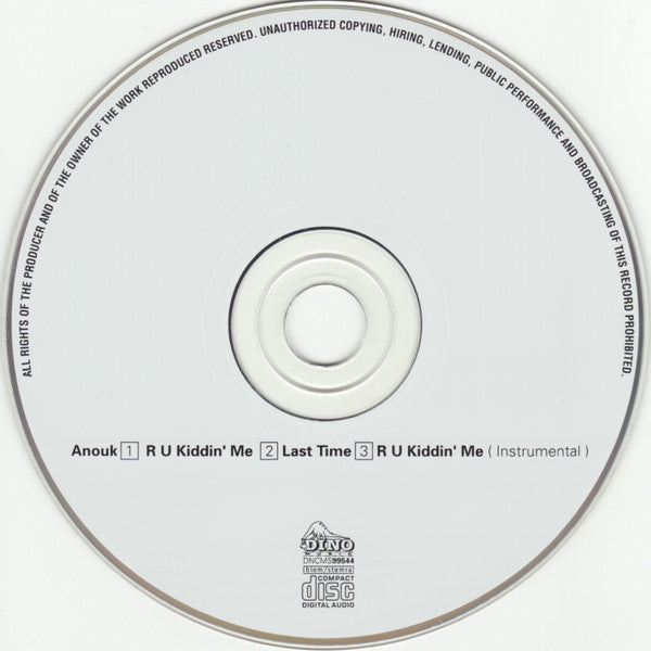 Anouk : R U Kiddin' Me (CD, Maxi)