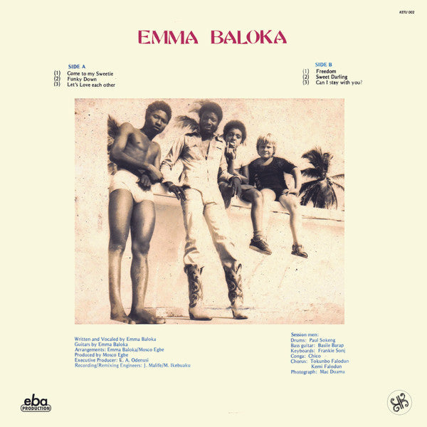 Emmanuel Baloka : Freedom (LP, RE, Pos)