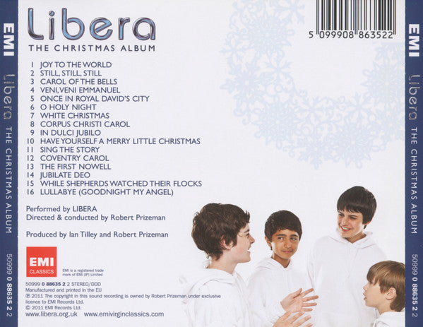 Libera : The Christmas Album (CD, Album)