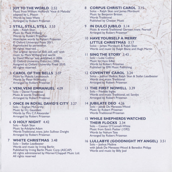 Libera : The Christmas Album (CD, Album)