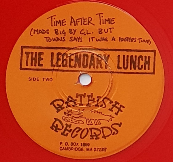 Legendary Lunch : Blind / Time After Time (7", Single, Red)