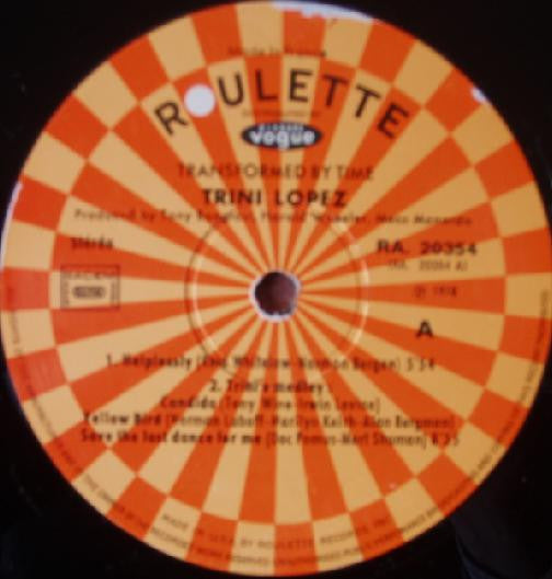 Trini* : Transformed By Time (LP, Album)