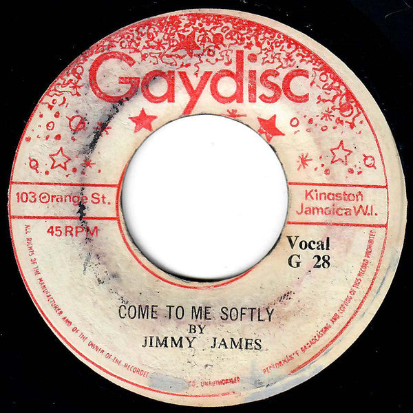 Jimmy James (2) : Come To Me Softly /  My Request (7")