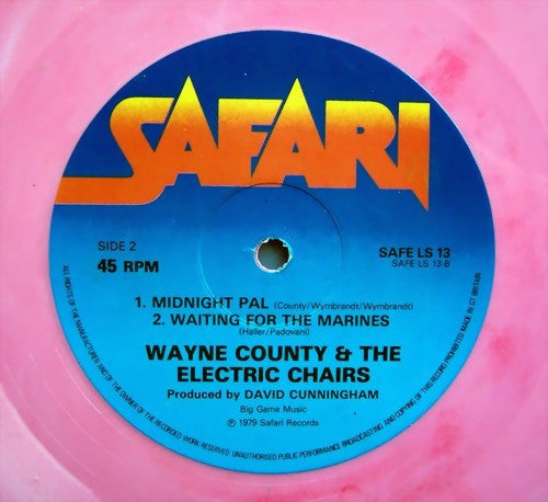 The Electric Chairs : Berlin (Long Version) (12", Single, Pin)