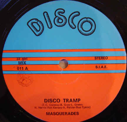 Masquerades : Disco Tramp (12", Mixed, Unofficial)
