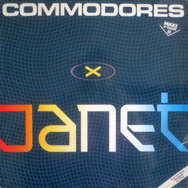 Commodores : Janet (12", Maxi)