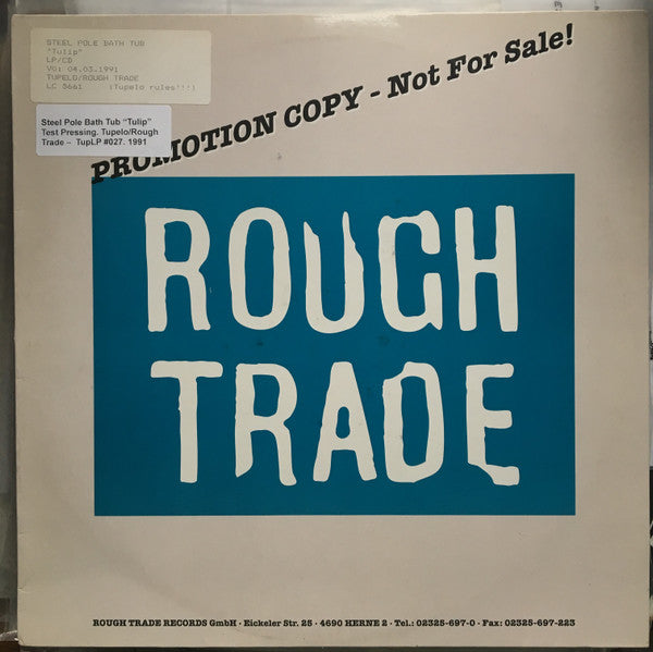Steel Pole Bath Tub : Tulip (LP, Album, Promo, TP, W/Lbl)