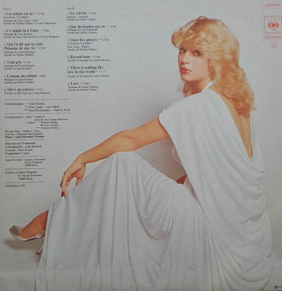 Jeane Manson : Lovingly (LP, Album, Gat)