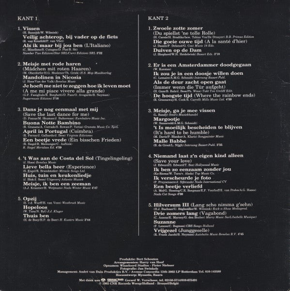 André van Duin : And're André 5 - Onvergetelijke Liedjes (LP, Album)