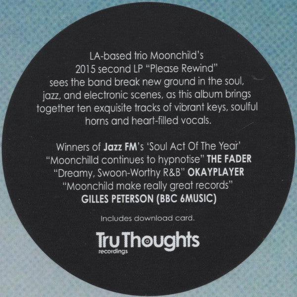 Moonchild (14) : Please Rewind (LP, Album)