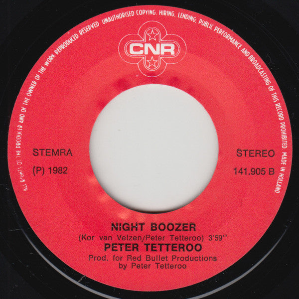 Peter Tetteroo : So Long (7", Single)