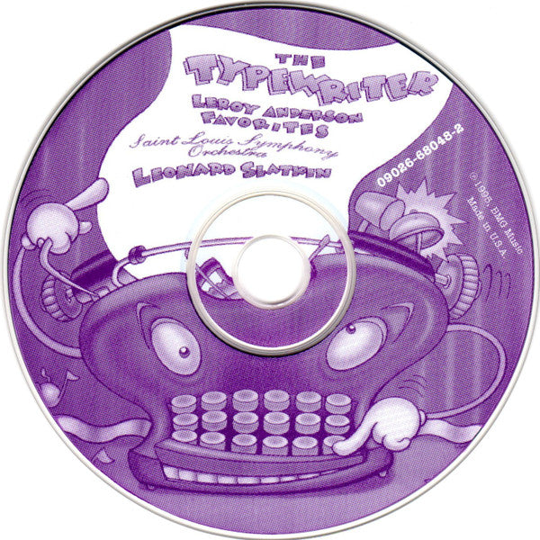 Saint Louis Symphony Orchestra, Leonard Slatkin : Leroy Anderson Favorites (CD, Album)