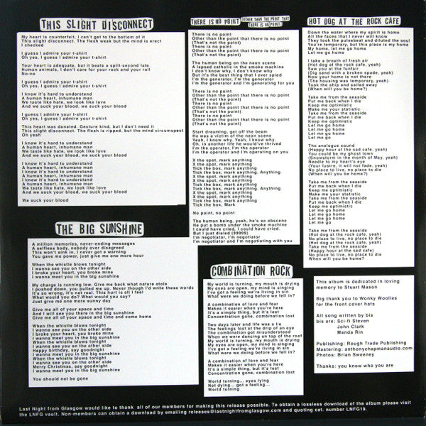 Bis : Slight Disconnects (LP, Album, Ltd, Yel)