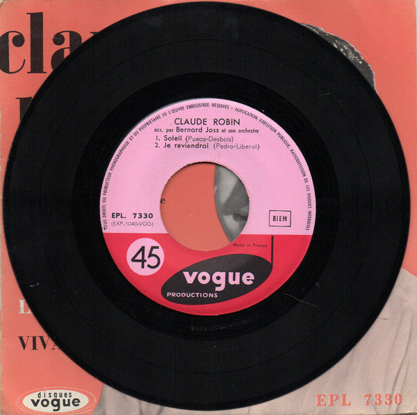 Claude Robin : Soleil (7", EP)