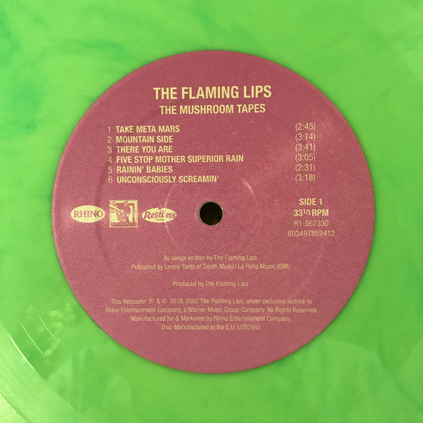 The Flaming Lips : The Mushroom Tapes (LP, Ltd, RM, Gre)