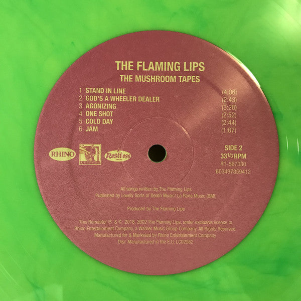 The Flaming Lips : The Mushroom Tapes (LP, Ltd, RM, Gre)