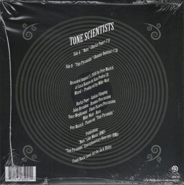 Tone Scientists (2) : Nuts / Tiny Pyramids (7", Single, Ltd)