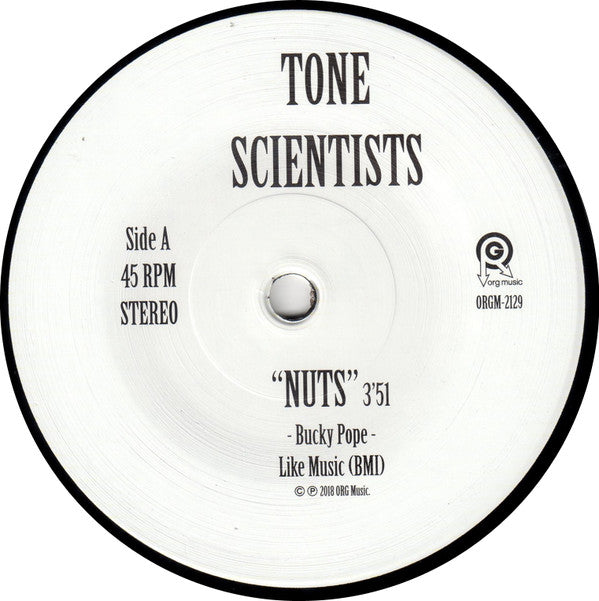 Tone Scientists (2) : Nuts / Tiny Pyramids (7", Single, Ltd)