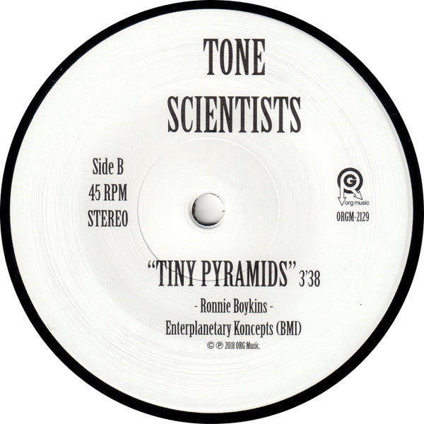 Tone Scientists (2) : Nuts / Tiny Pyramids (7", Single, Ltd)