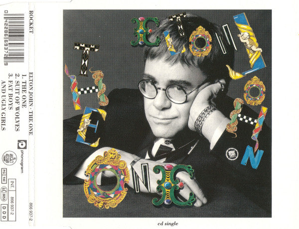 Elton John : The One (CD, Single)