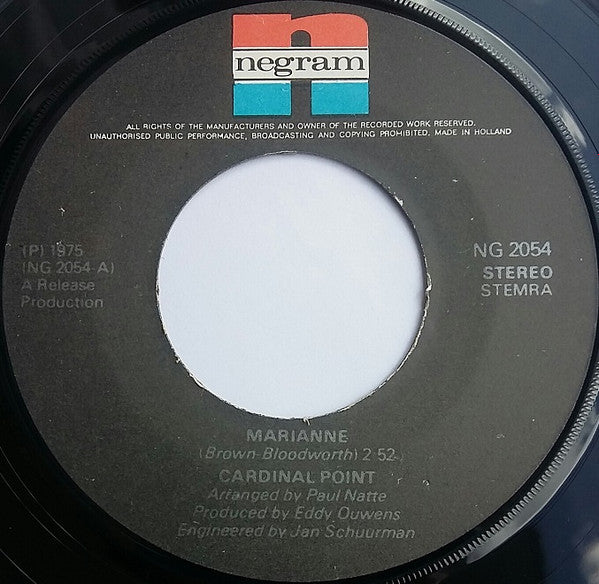 Cardinal Point : Marianne (7", Single)