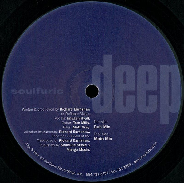 Richard Earnshaw : Joyride (12")