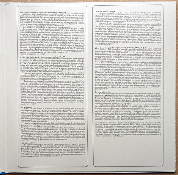 Joe Marcinkiewicz And Blu (9) : Jam Session (12", Album, Dir)