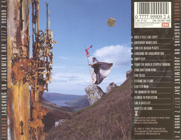 Thunder (3) : Laughing On Judgement Day (CD, Album, RE)