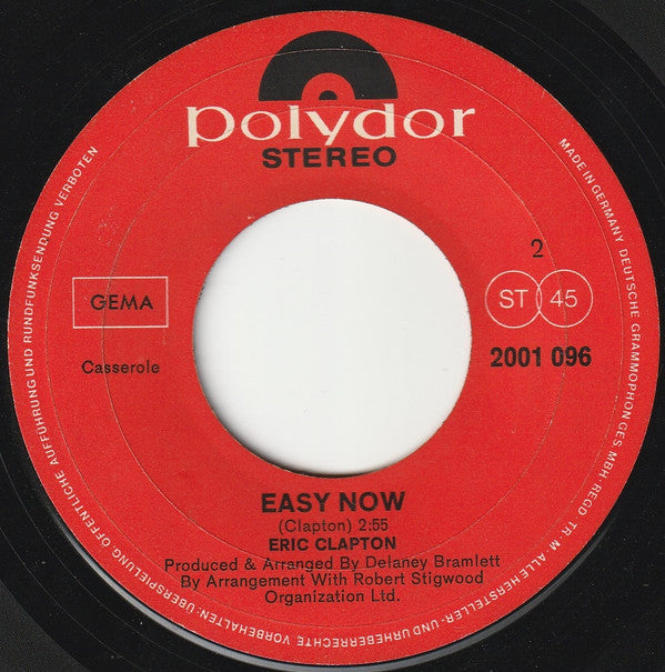 Eric Clapton : After Midnight (7", Single)