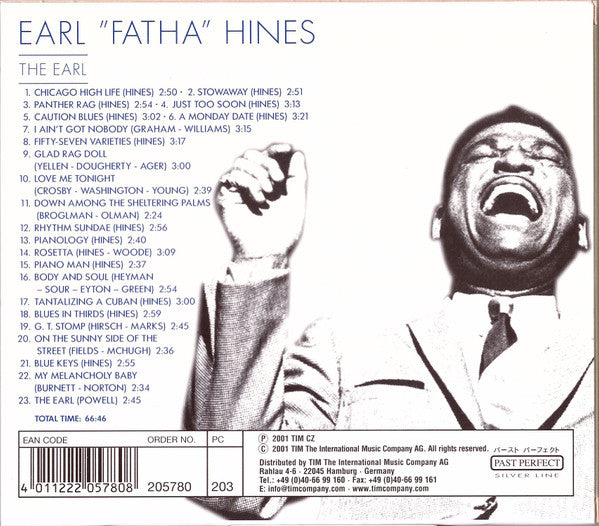 Earl Hines : The Earl (CD, Comp, Mono)