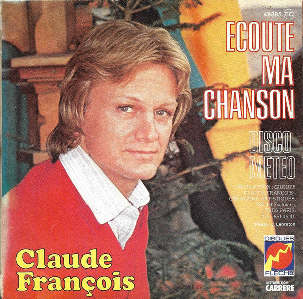 Claude François : Écoute Ma Chanson (7", Single)