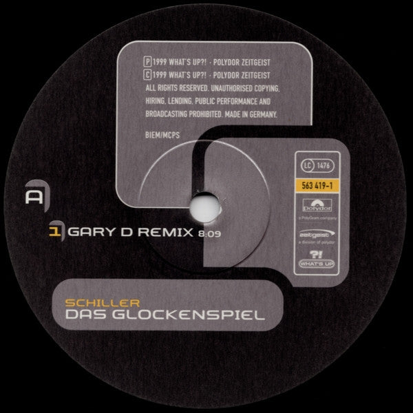 Schiller : Das Glockenspiel (12")