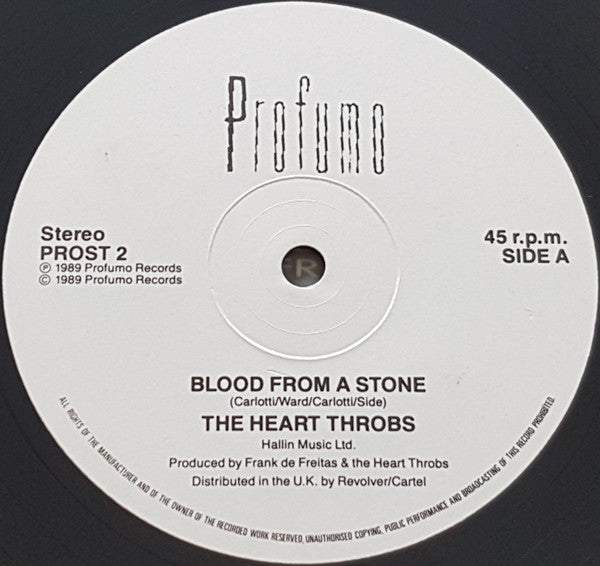 The Heart Throbs : Blood From A Stone (12", Single)