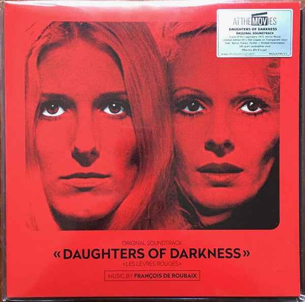 François De Roubaix : Daughters Of Darkness - Les Lèvres Rouges (Original Soundtrack) (LP, Album, Ltd, Num, Tra)