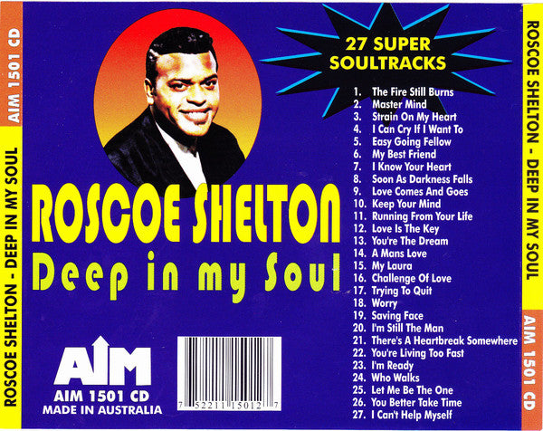 Roscoe Shelton : Deep In My Soul (CD, Comp)