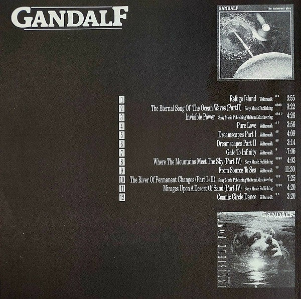 Gandalf : Reflection Masterworks 1986-1990 (CD, Comp)