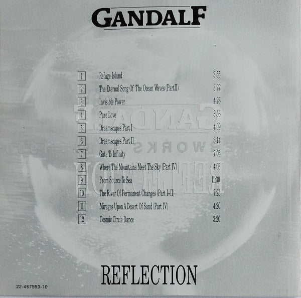 Gandalf : Reflection Masterworks 1986-1990 (CD, Comp)