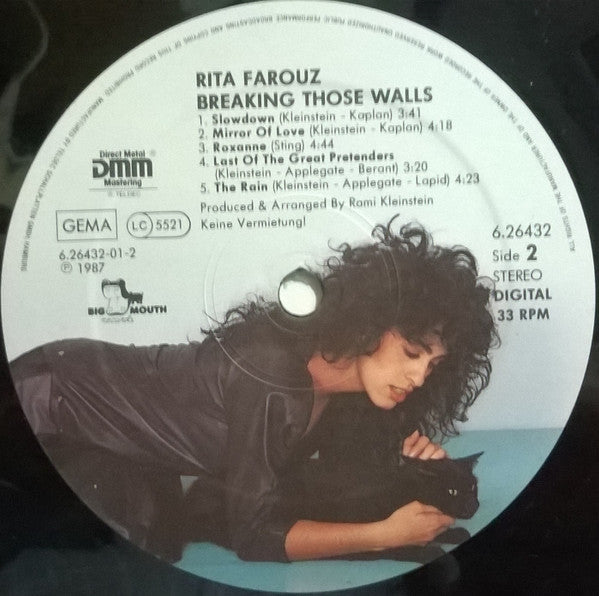 Rita (2) : Breaking Those Walls (LP, Album)