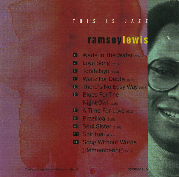 Ramsey Lewis : This Is Jazz (CD, Comp)