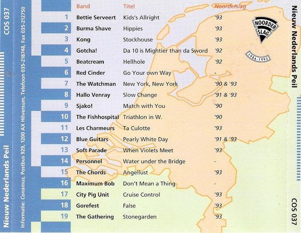 Various : Nieuw Nederlands Peil - Noorderslag 1986-1993 (CD, Comp)